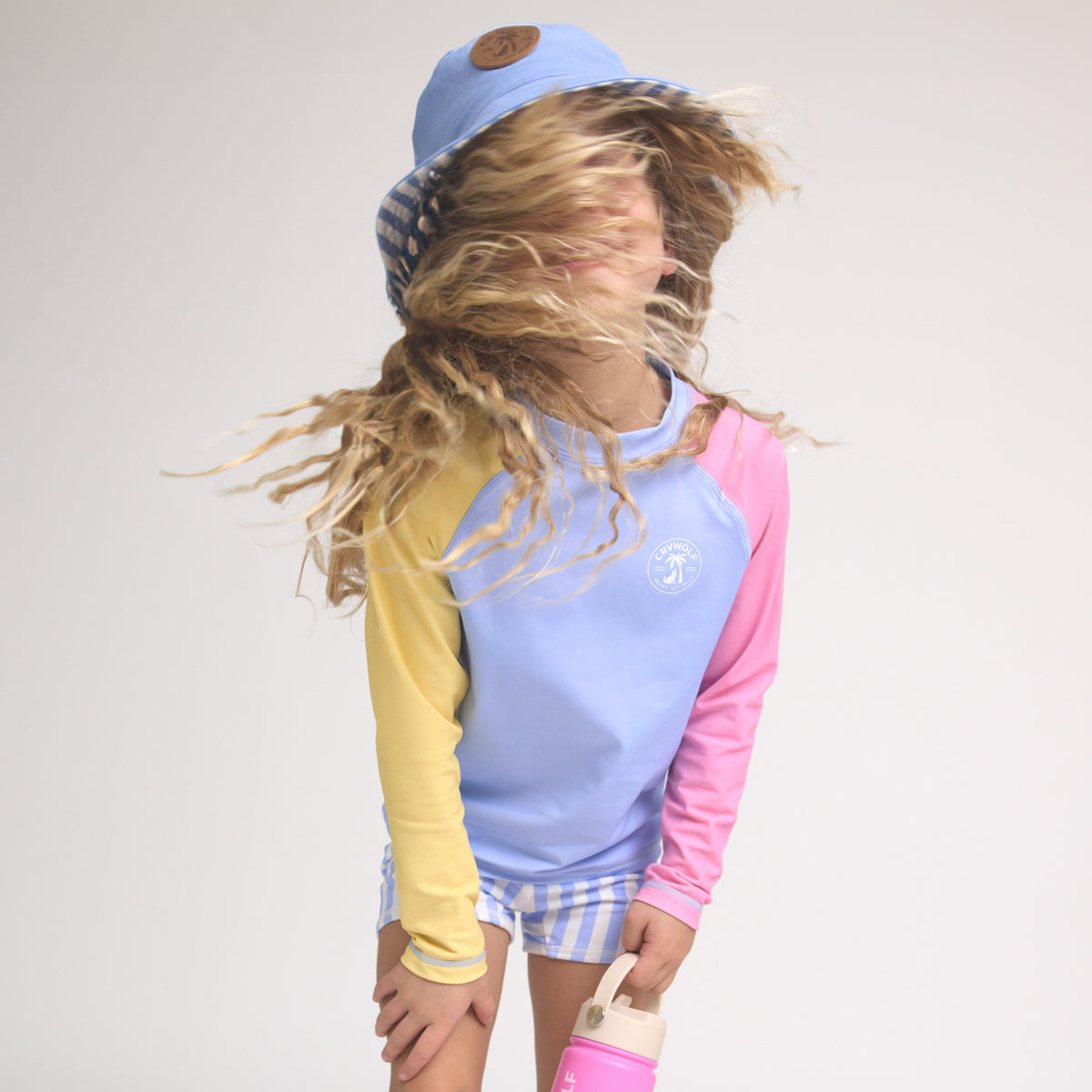 Rash vest pop colourblock