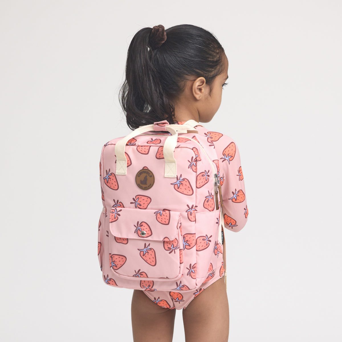 Crywolf mini backpack strawberry splash