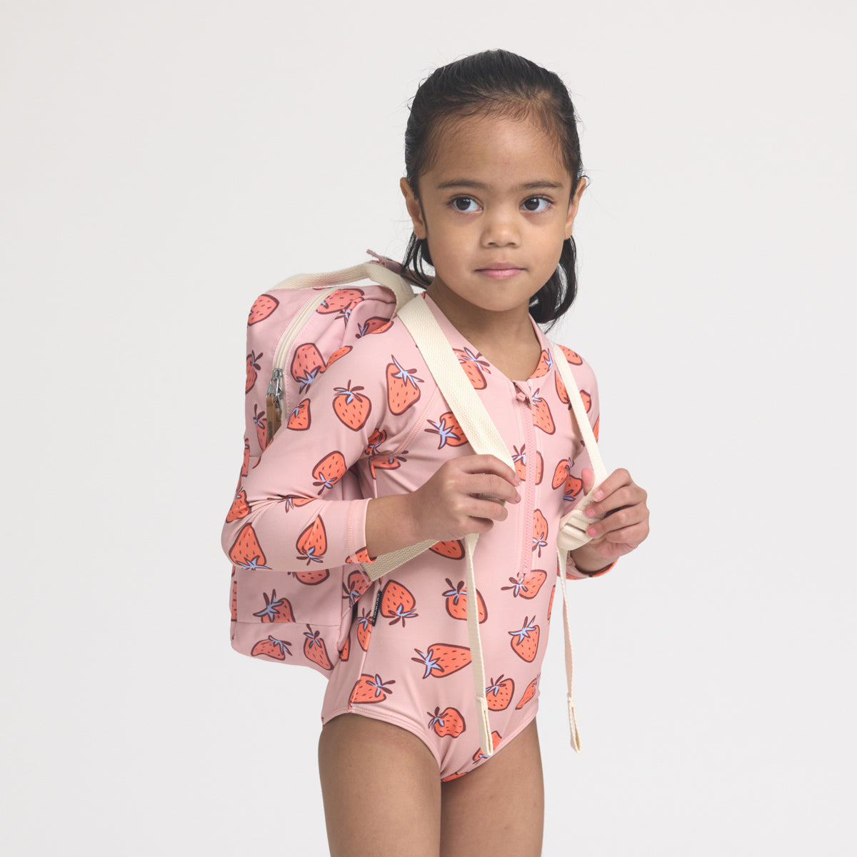 Crywolf mini backpack strawberry splash