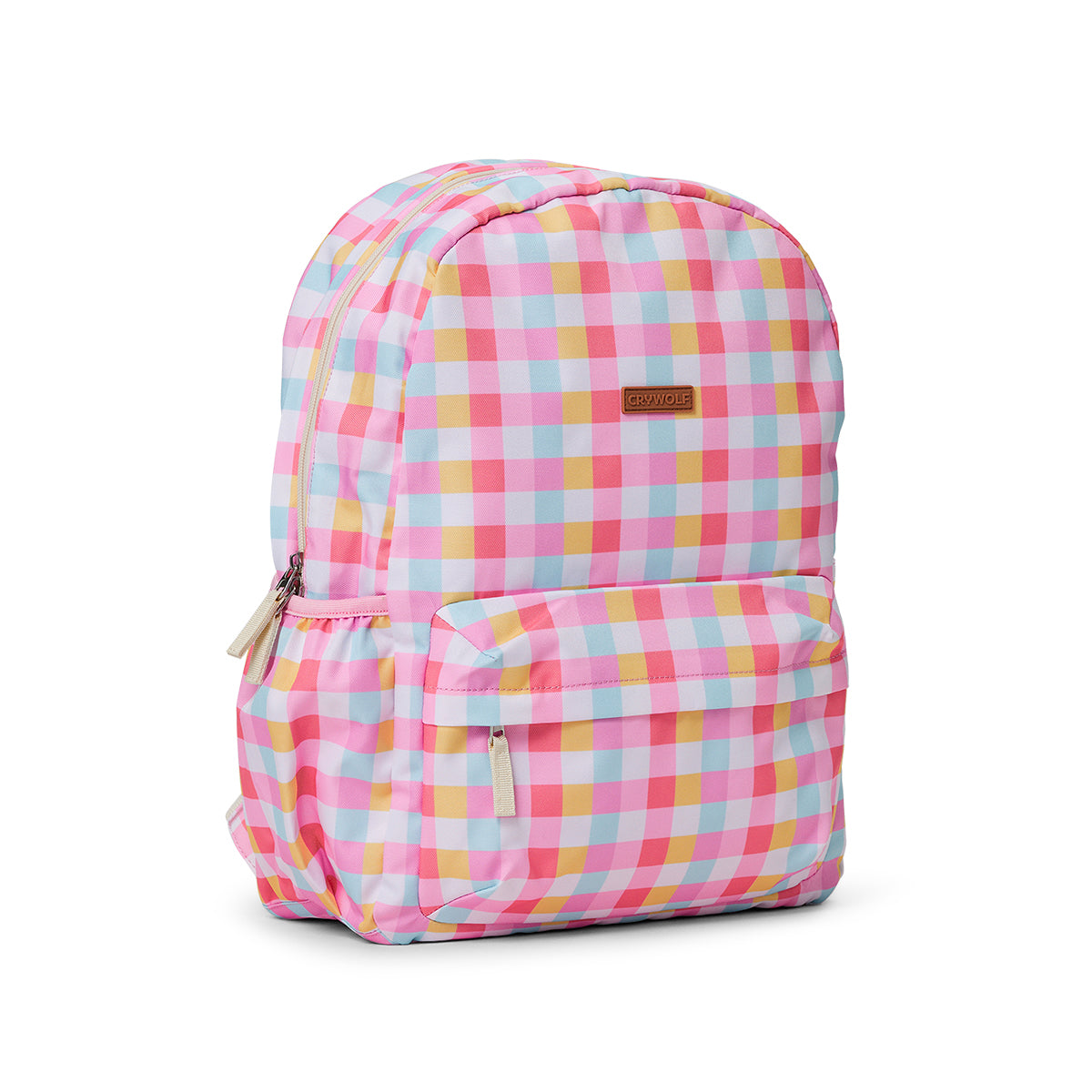 Crywolf Daypack in Pop Gingham - side view