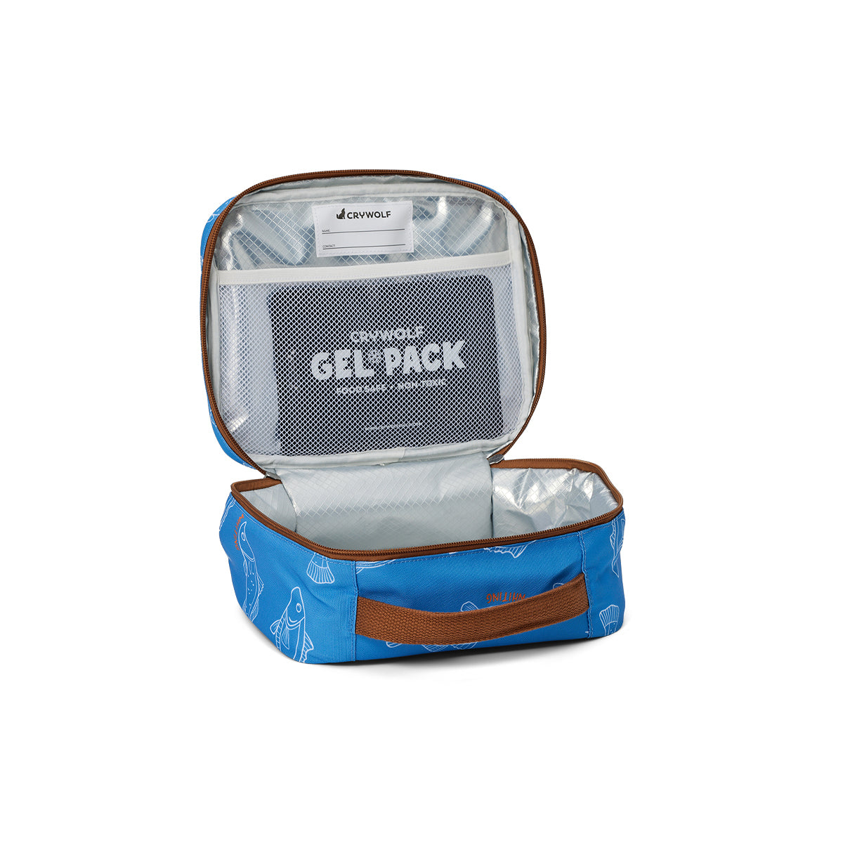 Crywolf Everyday Lunch Bag in Saltwater - product shot