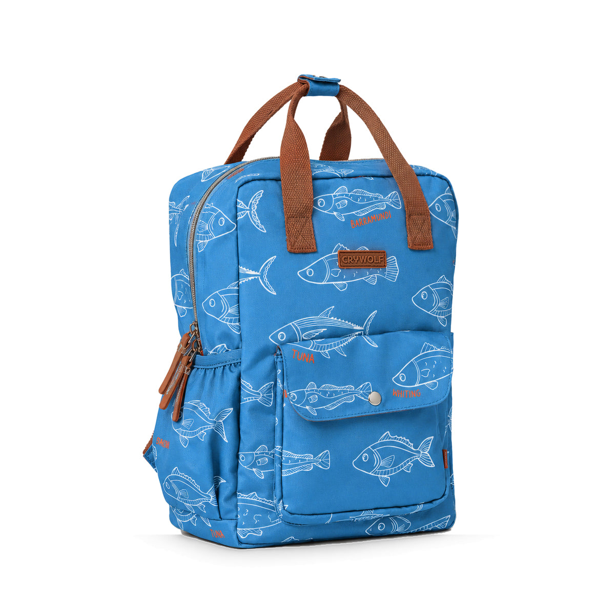 Crywolf Mini Backpack in Saltwater - side view