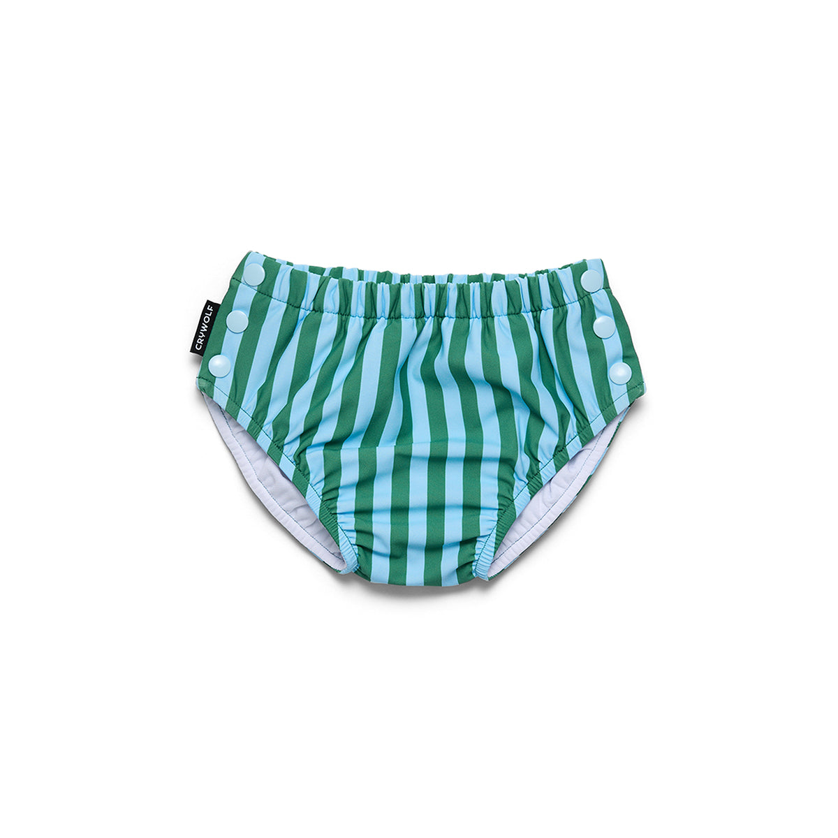 Crywolf Reusable Swim Nappy in Deck Stripe - front view
