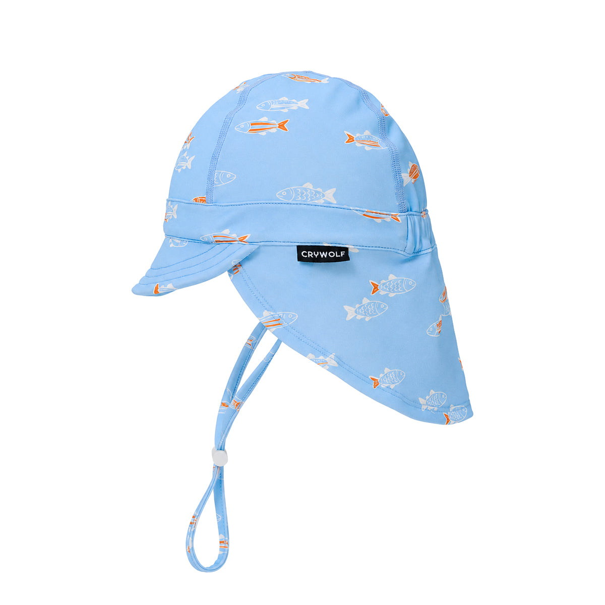 Crywolf Splash Cap in Fish School - side view