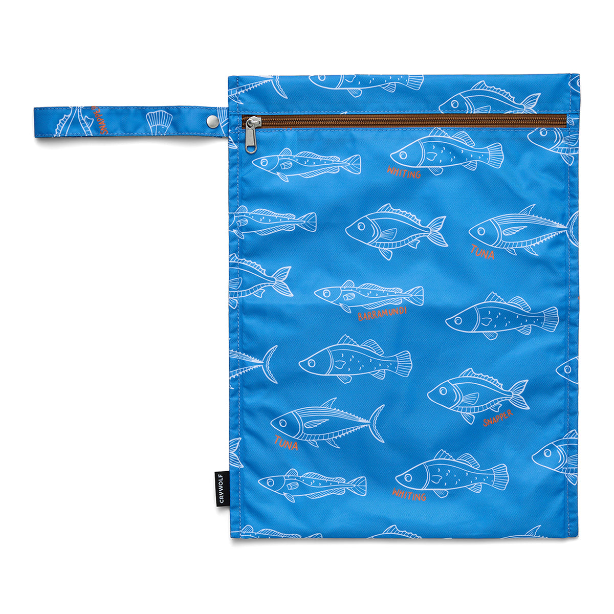 Crywolf Wet Bag in Saltwater - front view