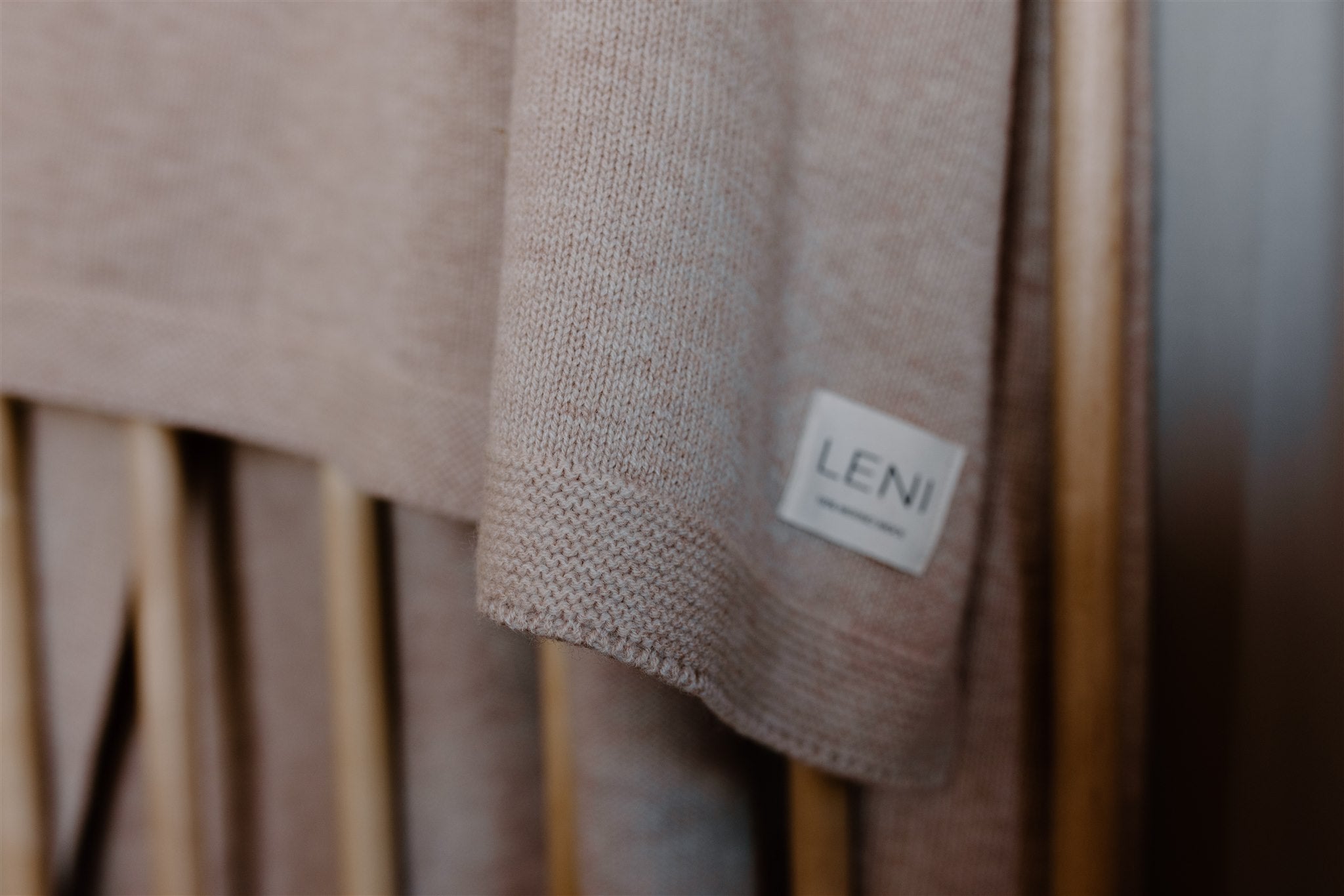 leni the label heirloom merino blanket