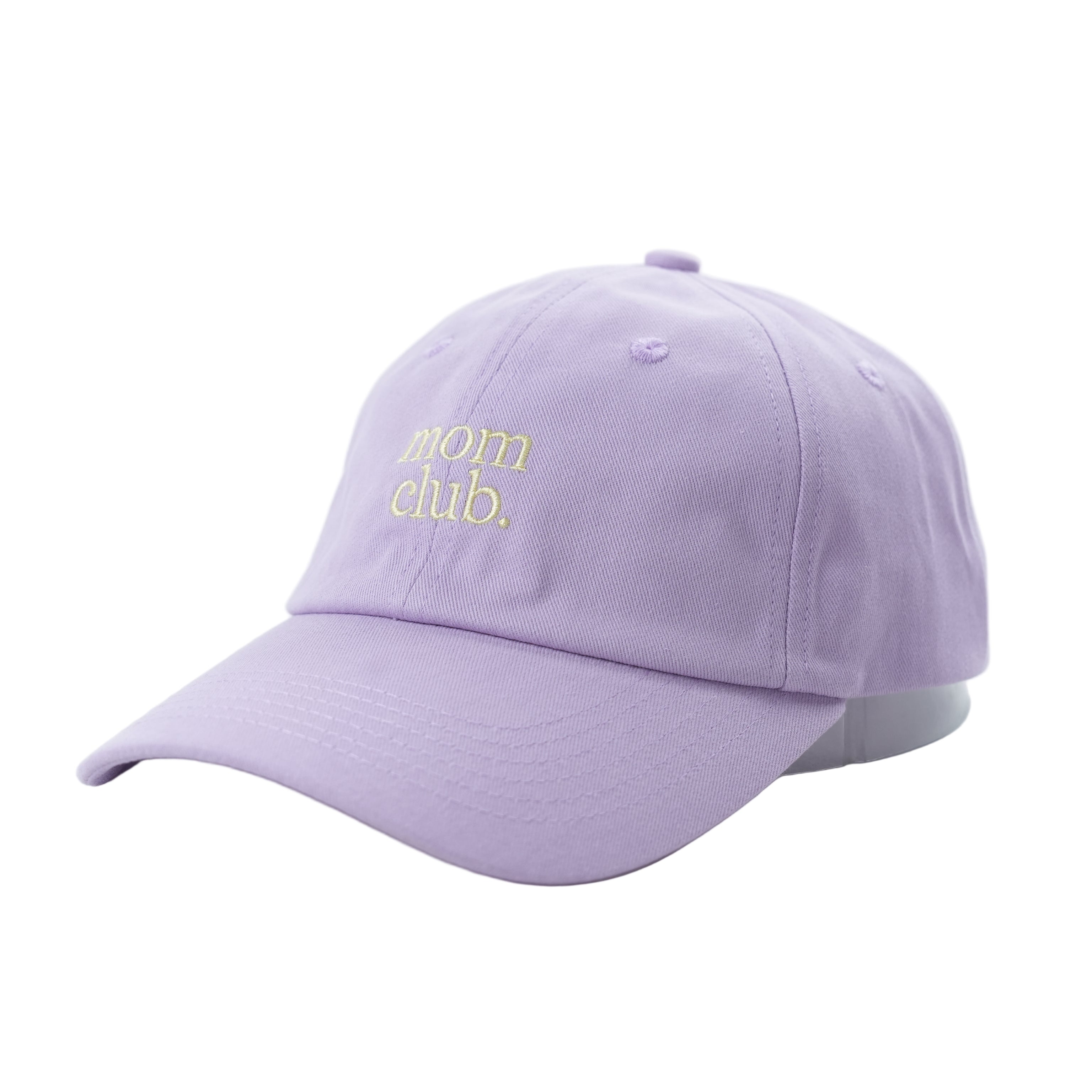 mom club lilac hat