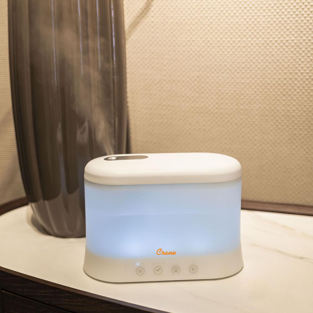 Crane Top Fill Humidifier features and settings