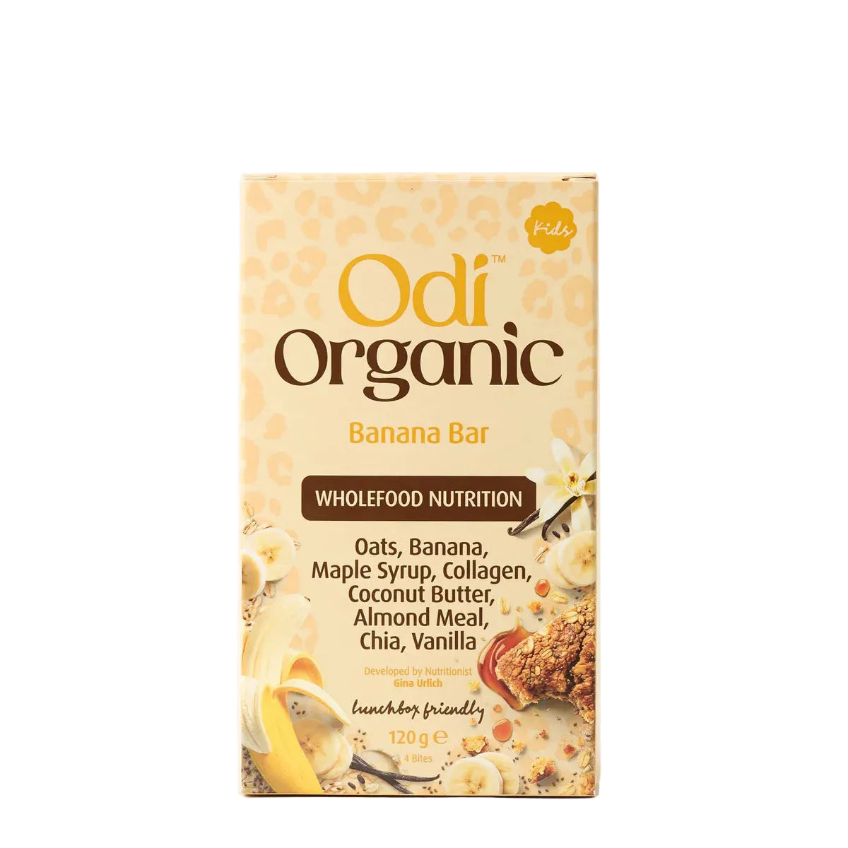 odi nutrition organic banana bars