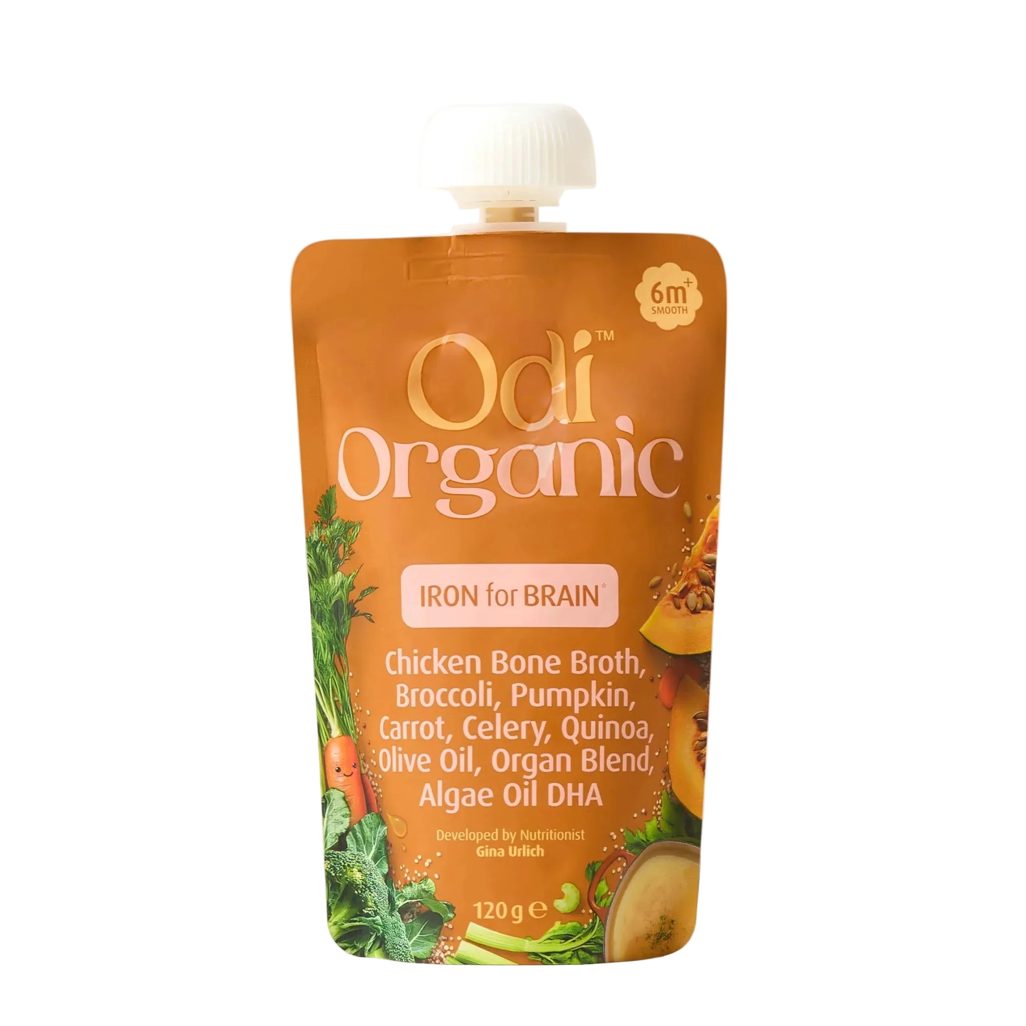 odi nutrition chicken and vegetable baby puree pouch
