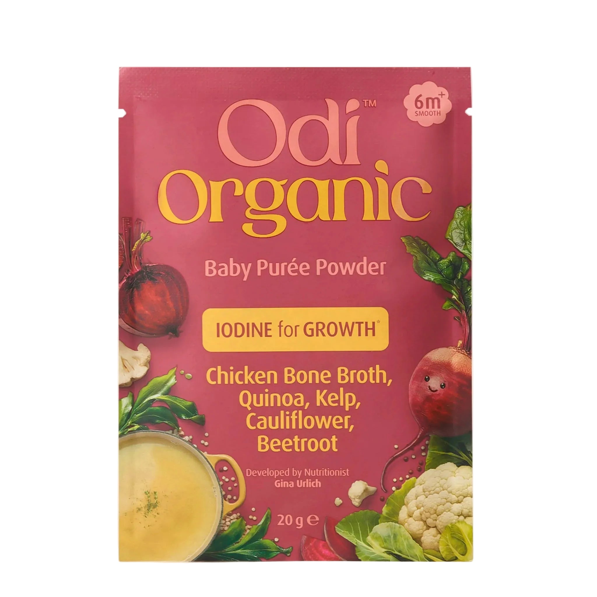 odi nutrition organic beetroot puree powder