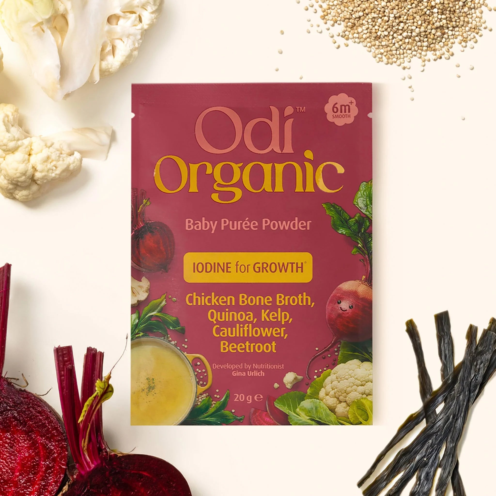 odi nutrition organic beetroot puree powder