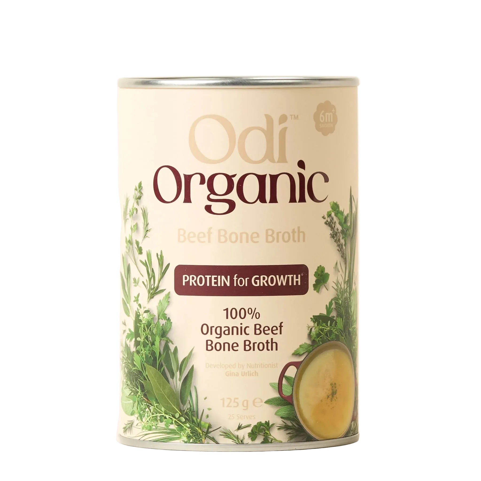 odi nutrition organic beef bone broth tin