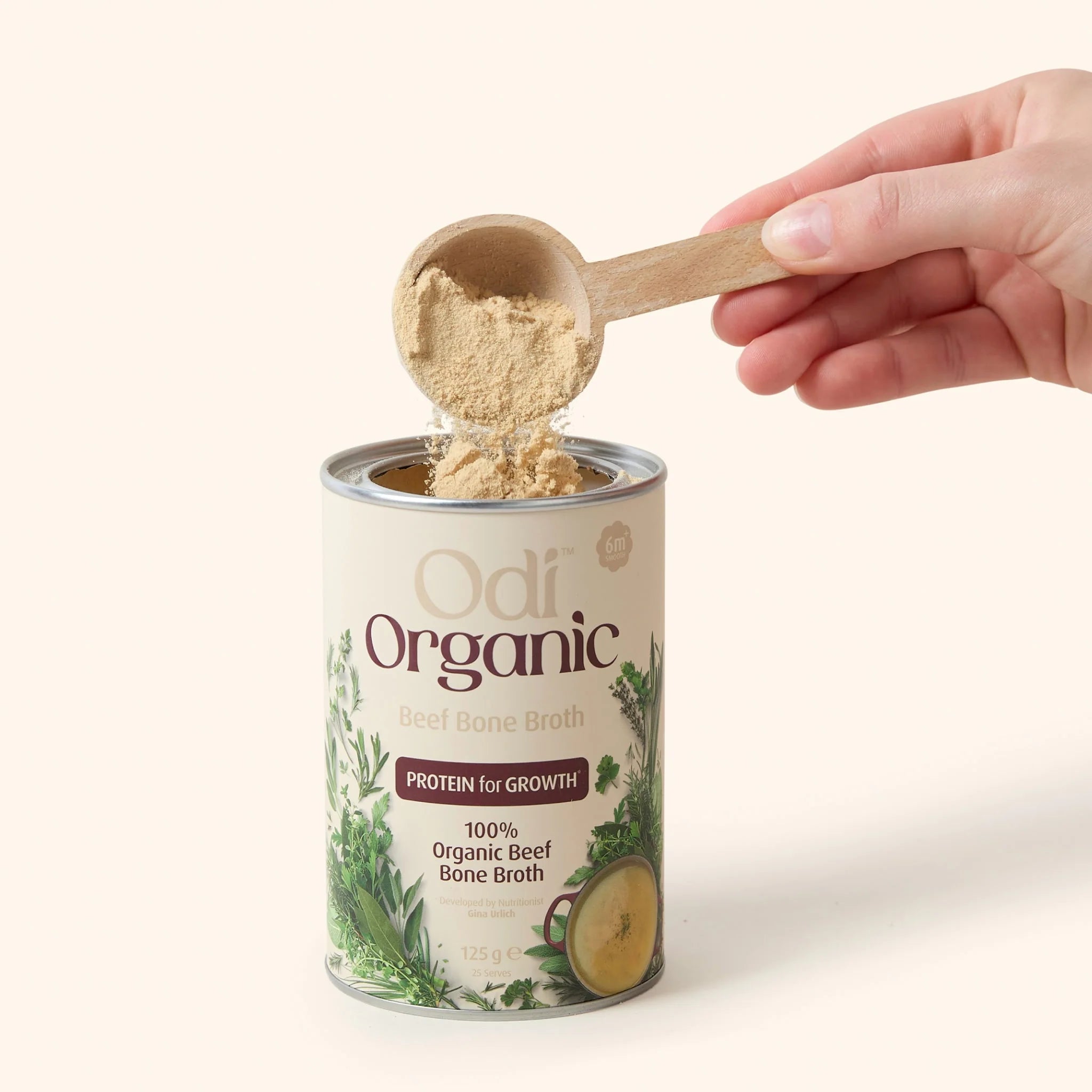odi nutrition organic beef bone broth tin