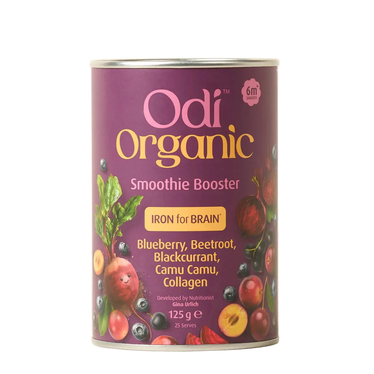 odi nutrition organic smoothie booster tin