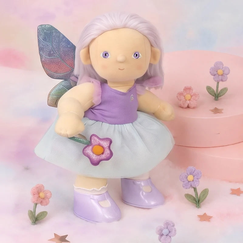 Dinkum Doll wearing the Fairy Outfit Set