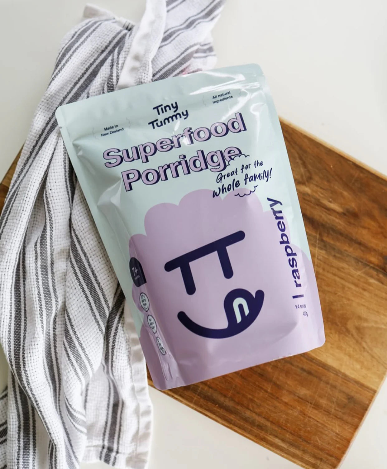 superfood porridge raspberry