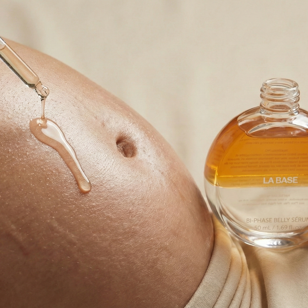 La Base Bi-Phase Belly Sérum