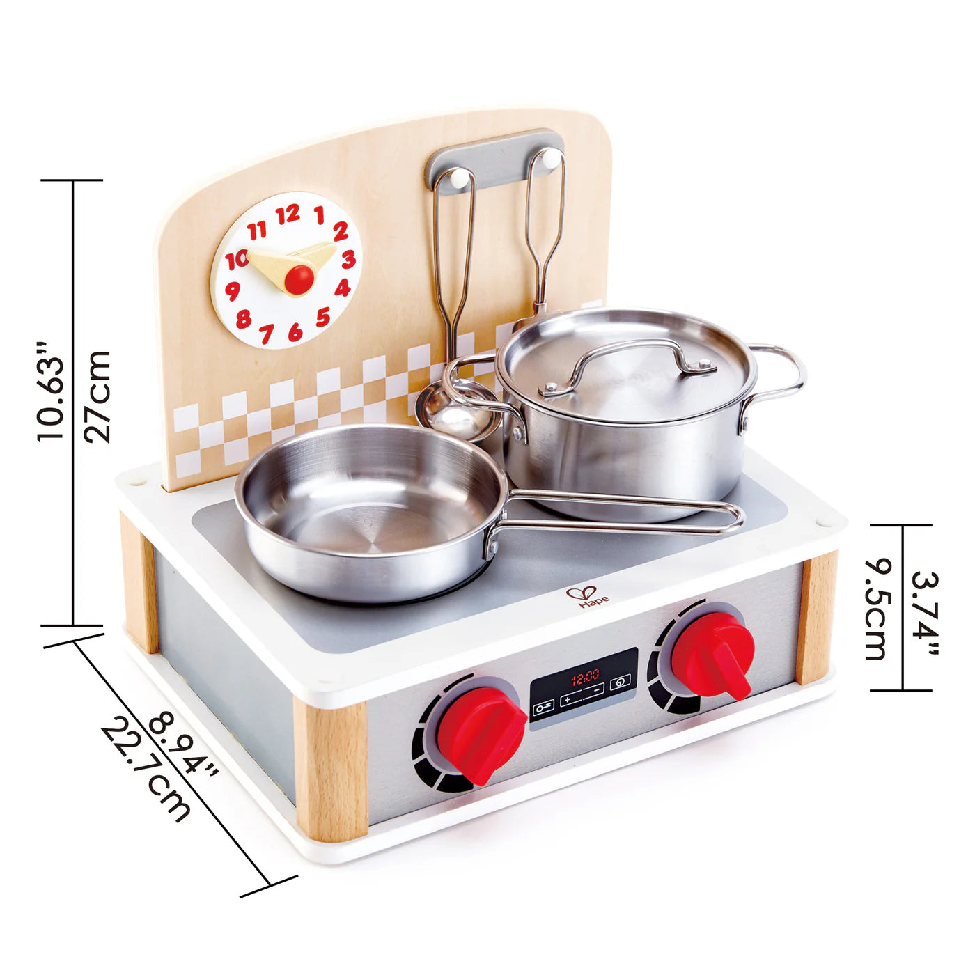 Hape 2 in 1 kitchen grill set