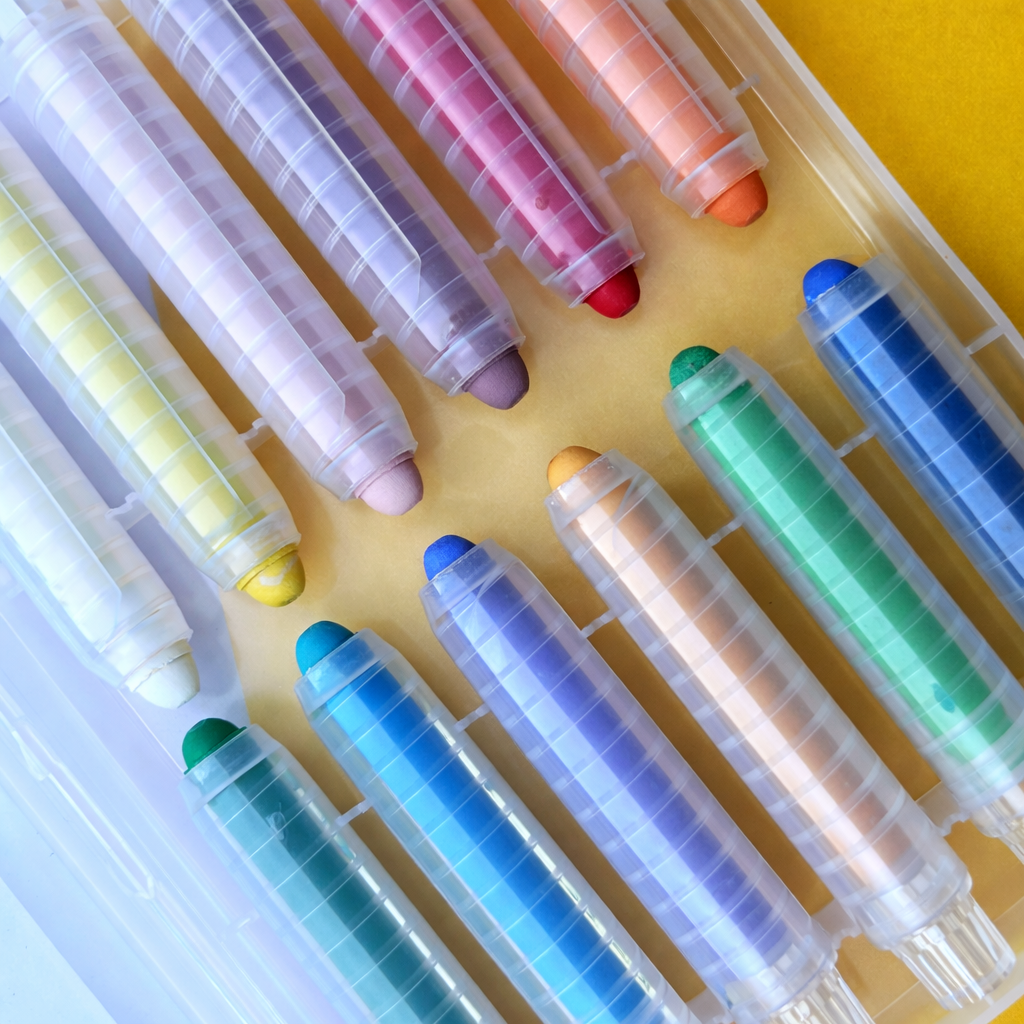 Smartypals Dustless Chalk Crayons 12 Pack