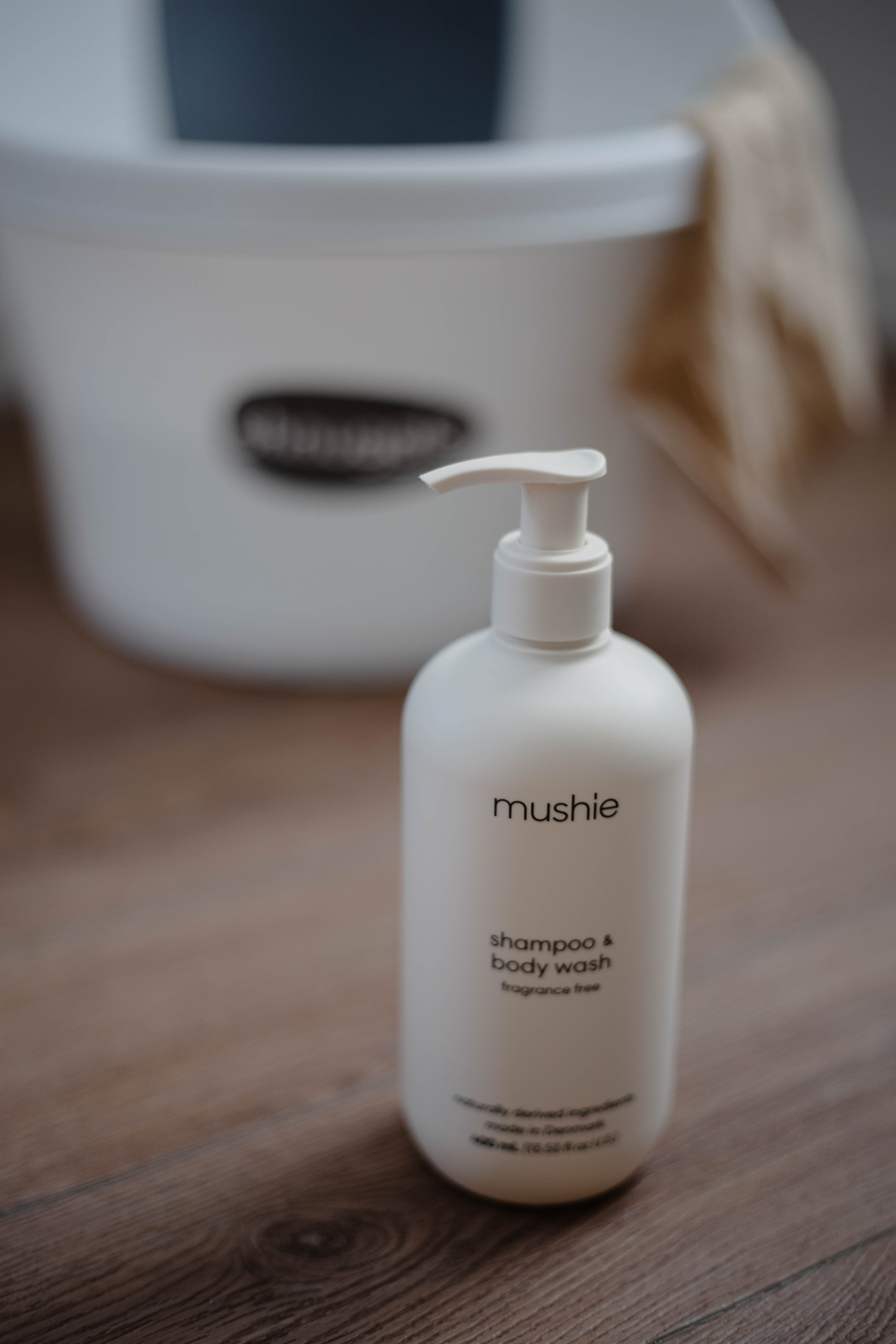 Mushie Baby Shampoo + Body Wash | Fragrance Free