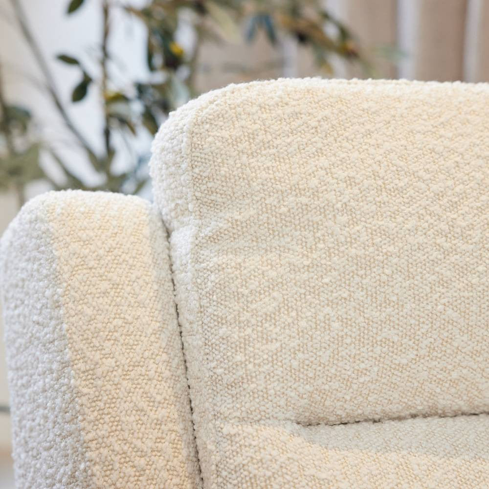 Il Tutto Henry Electric Recliner Chair - Vanilla Boucle