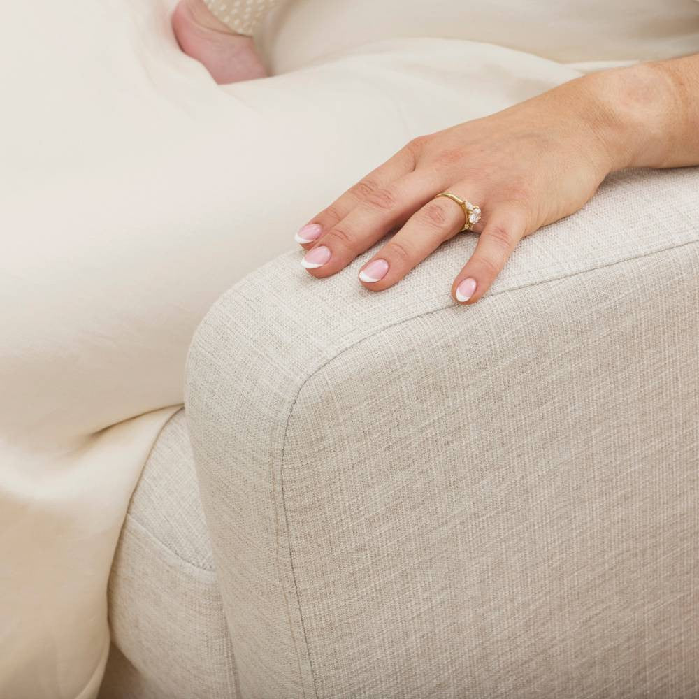 Il Tutto Henry Manual Recliner Chair - Eggshell