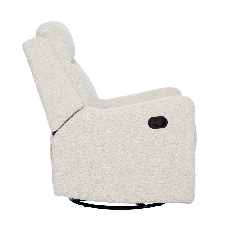 Il Tutto Henry Manual Recliner Chair - Vanilla Boucle