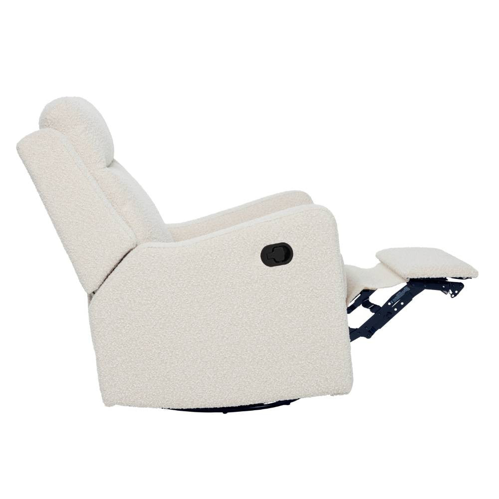 Il Tutto Henry Manual Recliner Chair - Vanilla Boucle