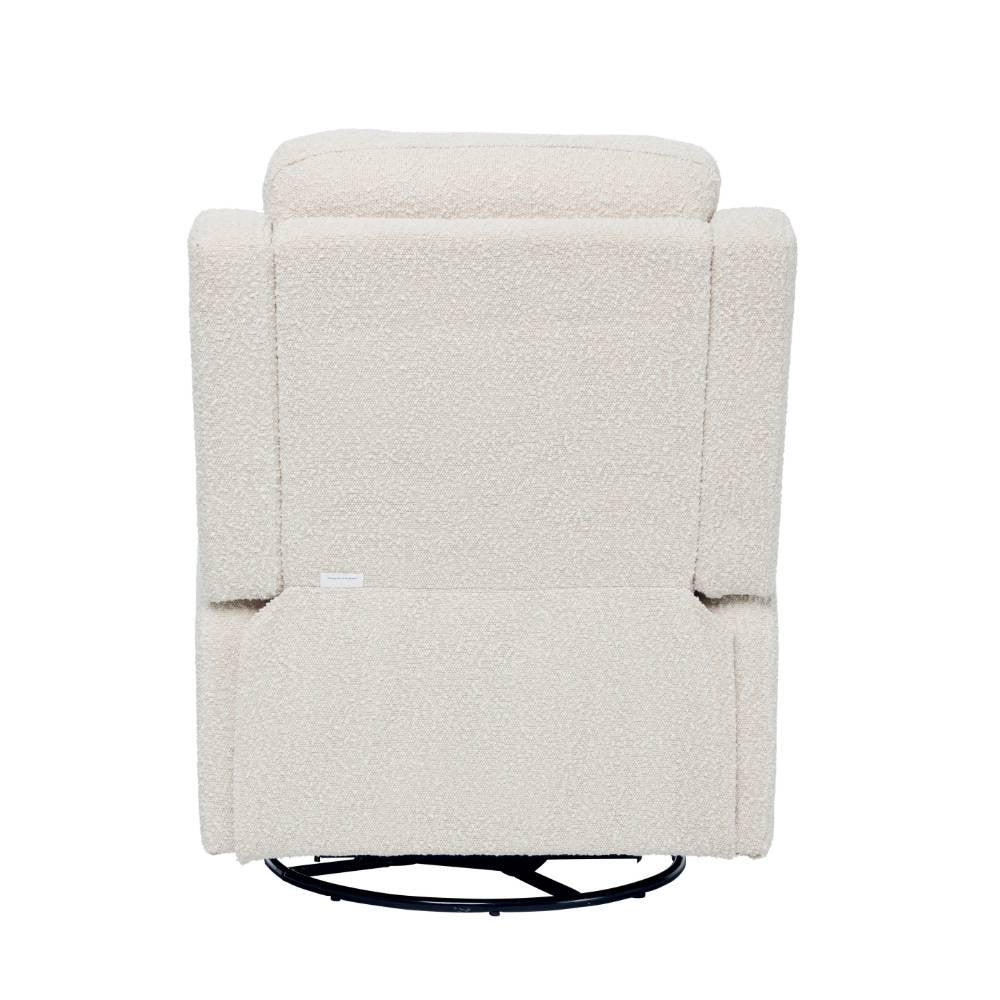 Il Tutto Henry Manual Recliner Chair - Vanilla Boucle