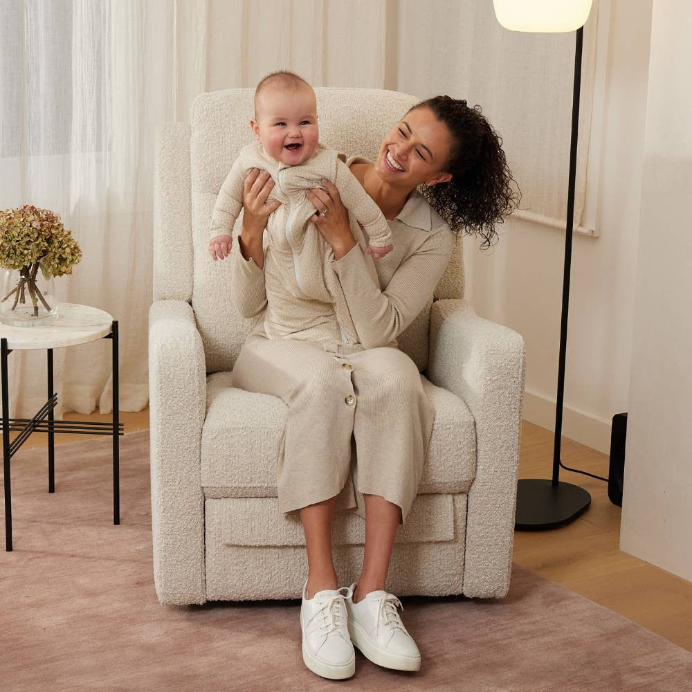 Il Tutto Henry Manual Recliner Chair - Vanilla Boucle
