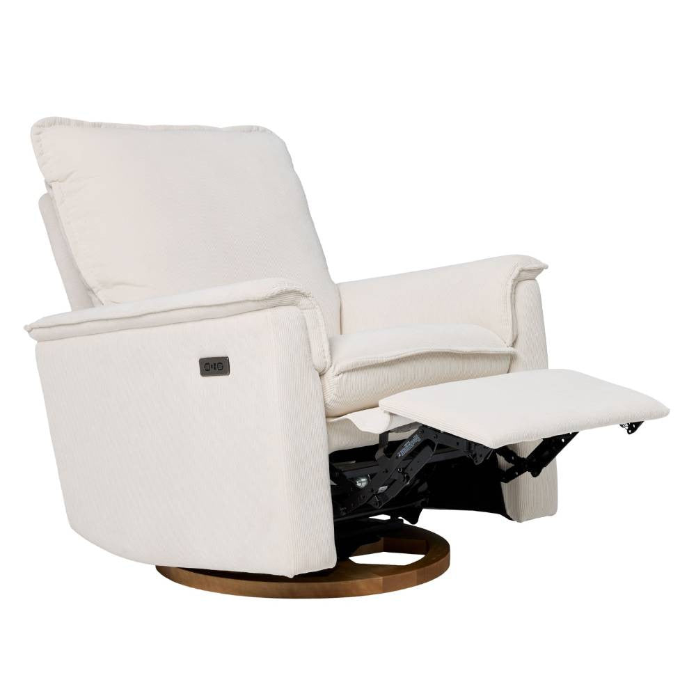 Il Tutto Louie Electric Recliner Chair - Coconut Corduroy