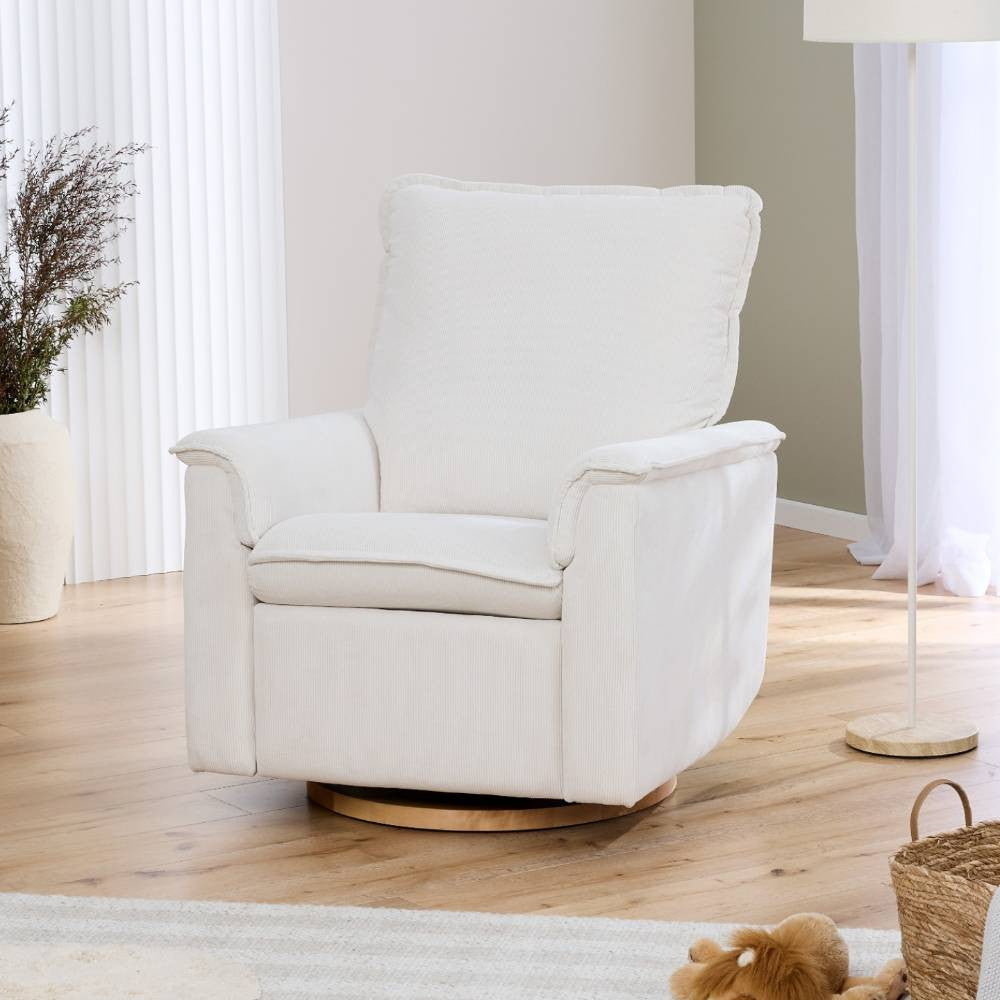 Il Tutto Louie Electric Recliner Chair - Coconut Corduroy