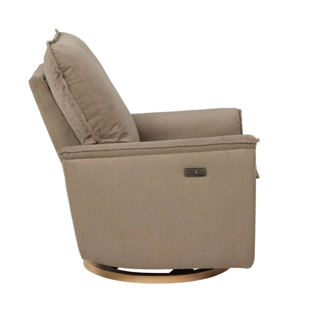 Il Tutto Louie Electric Recliner Chair - Mocha Corduroy
