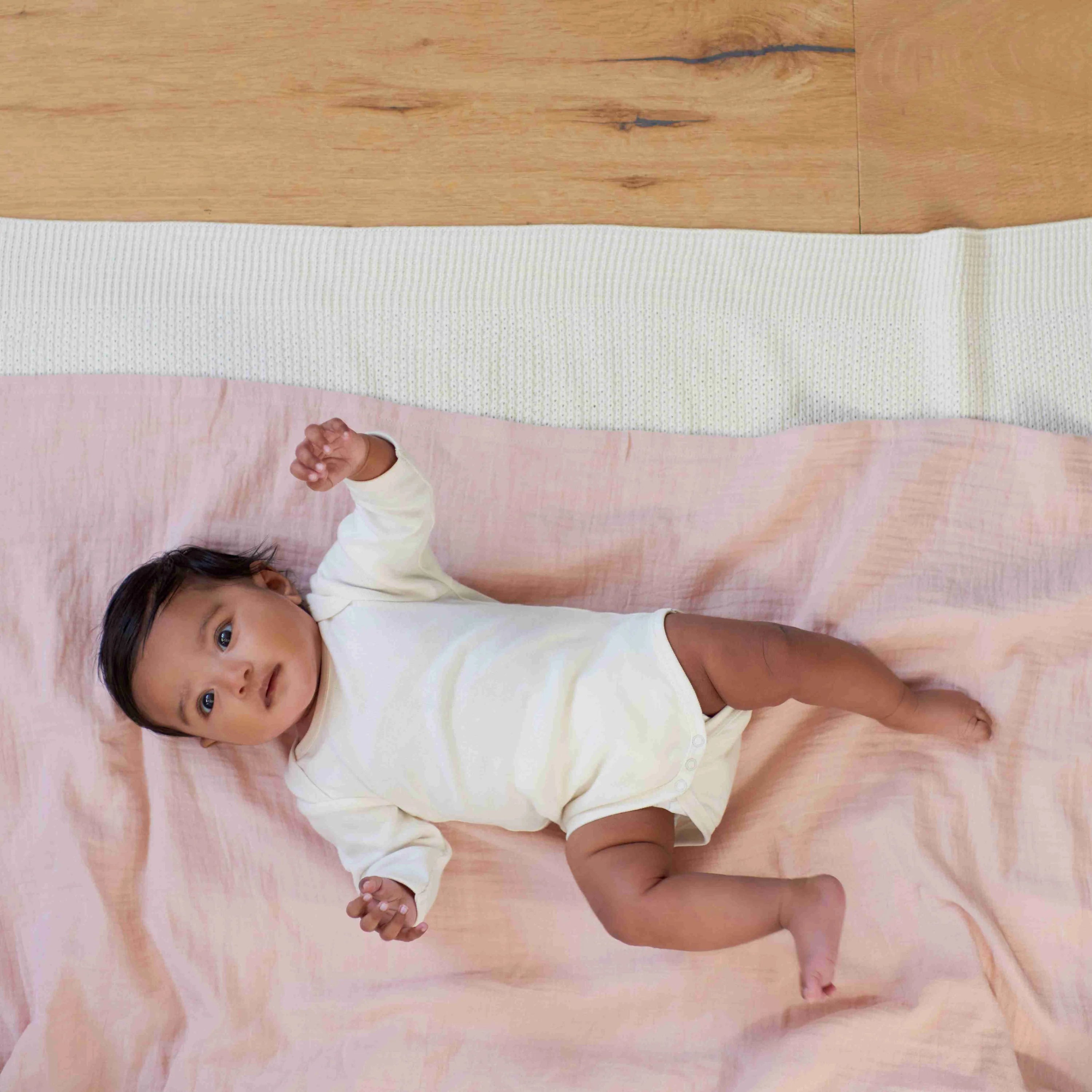 natural long sleeve bodysuit