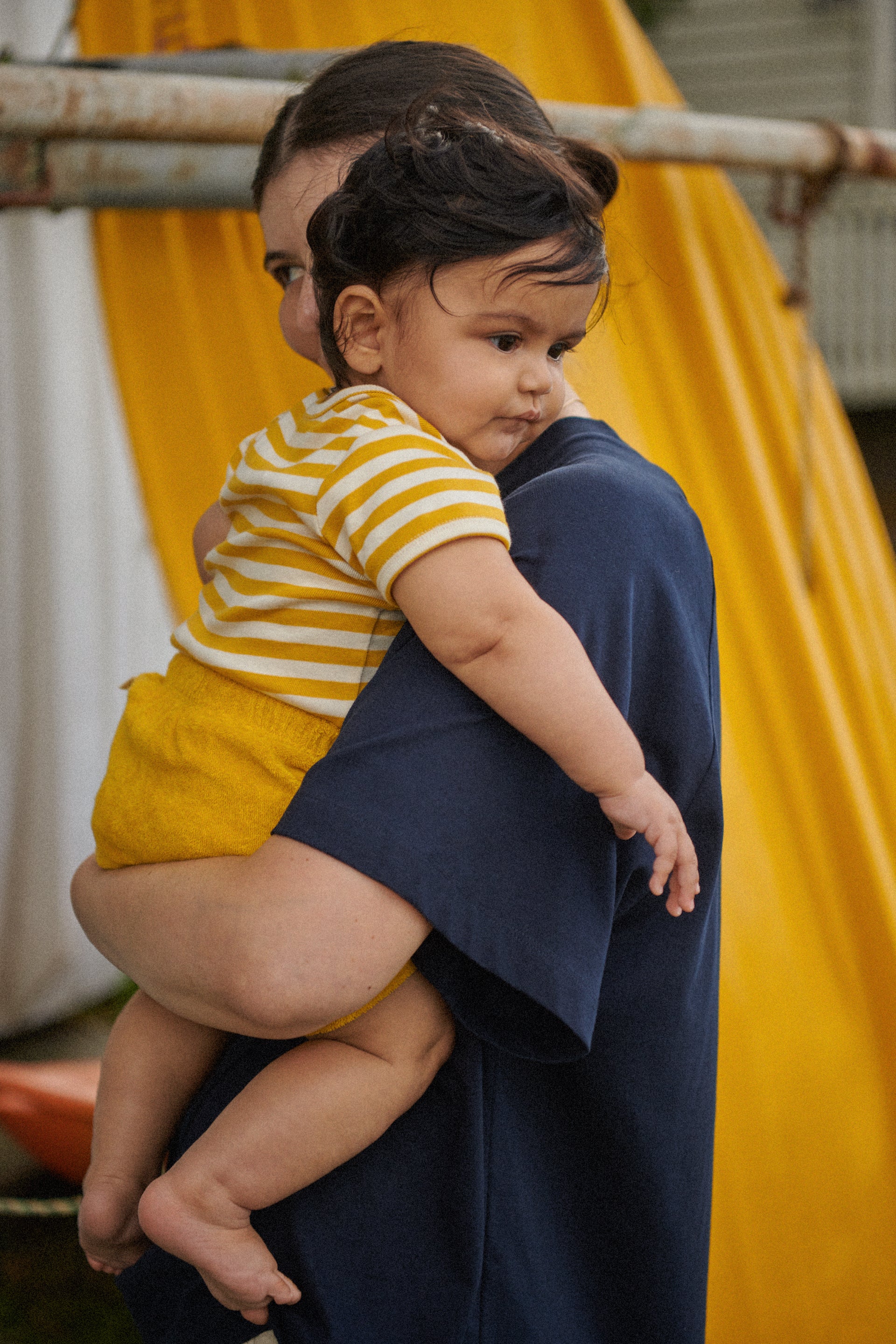 Nature baby terry short