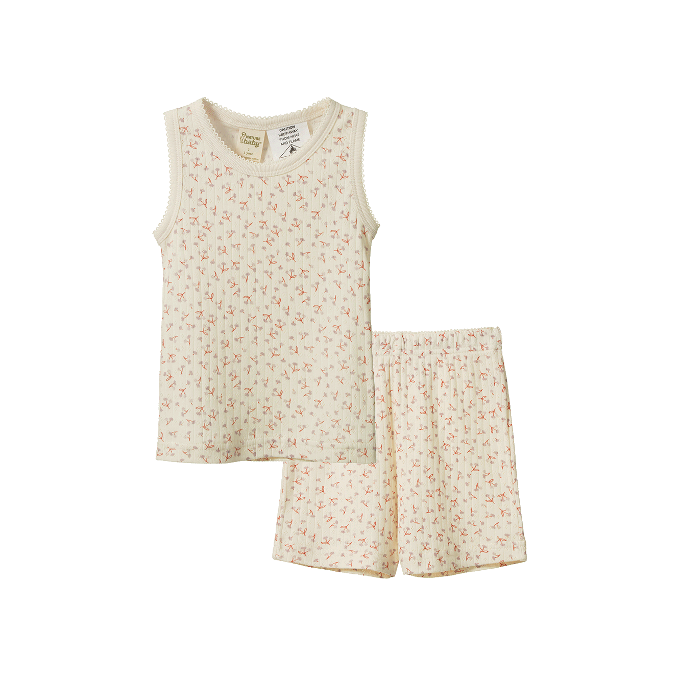 flora singlet pyjama set