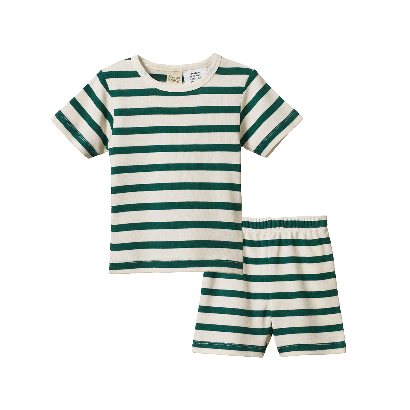 holiday peppermint stripe pyjamas