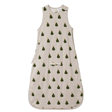 Nature Baby Organic cotton & merino sleeping bag grande pear