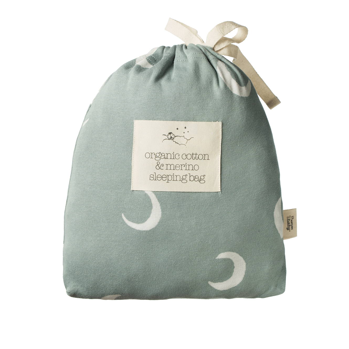 merino cotton sleeping bag crescent