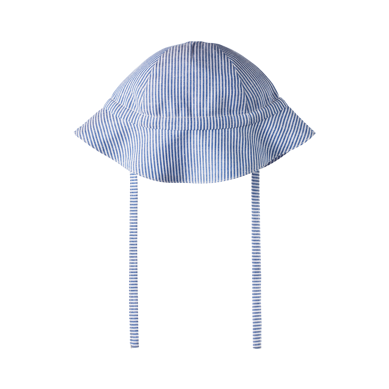 NATURE baby blue stripe linen sunhat