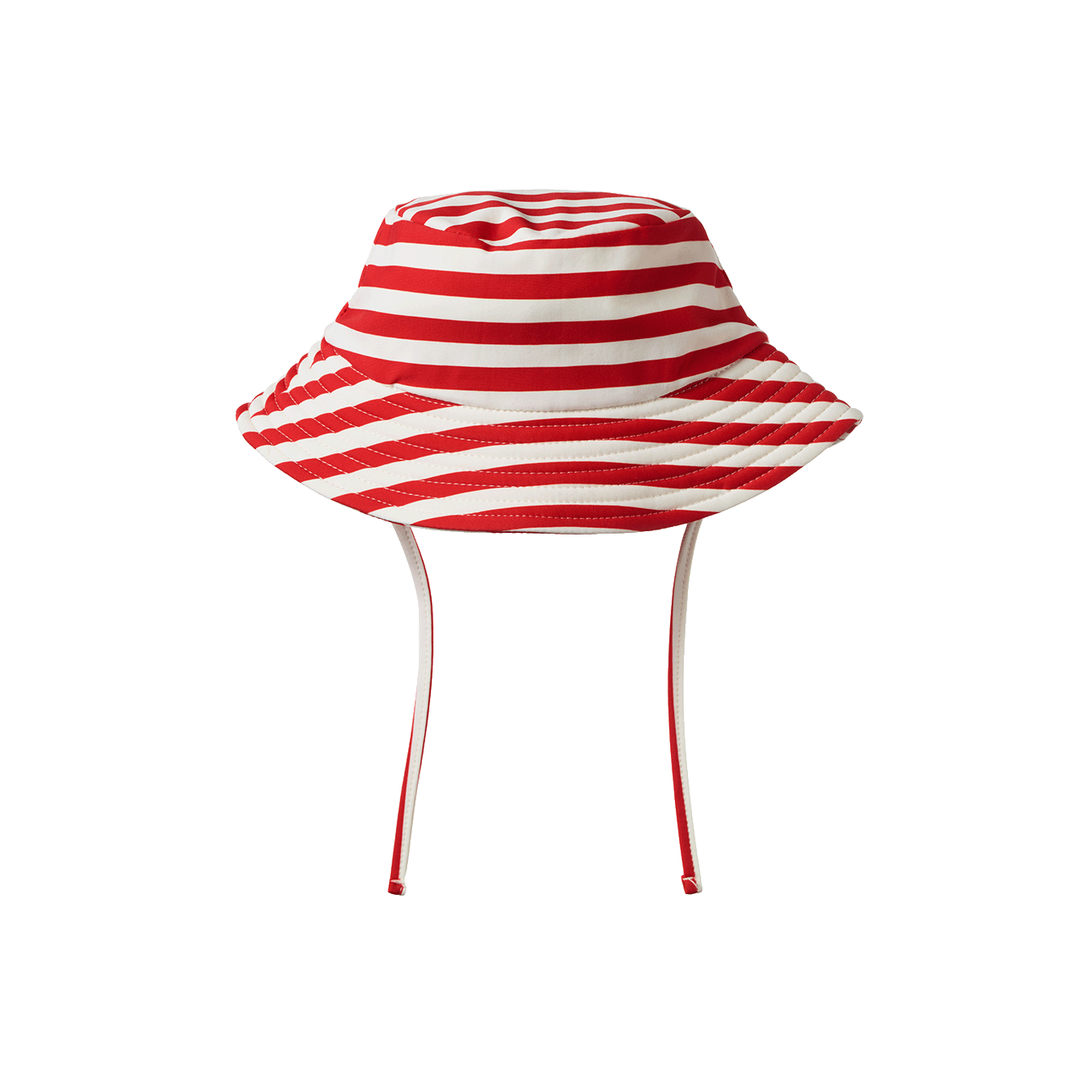 Nature baby splash sunhat red sea stripe