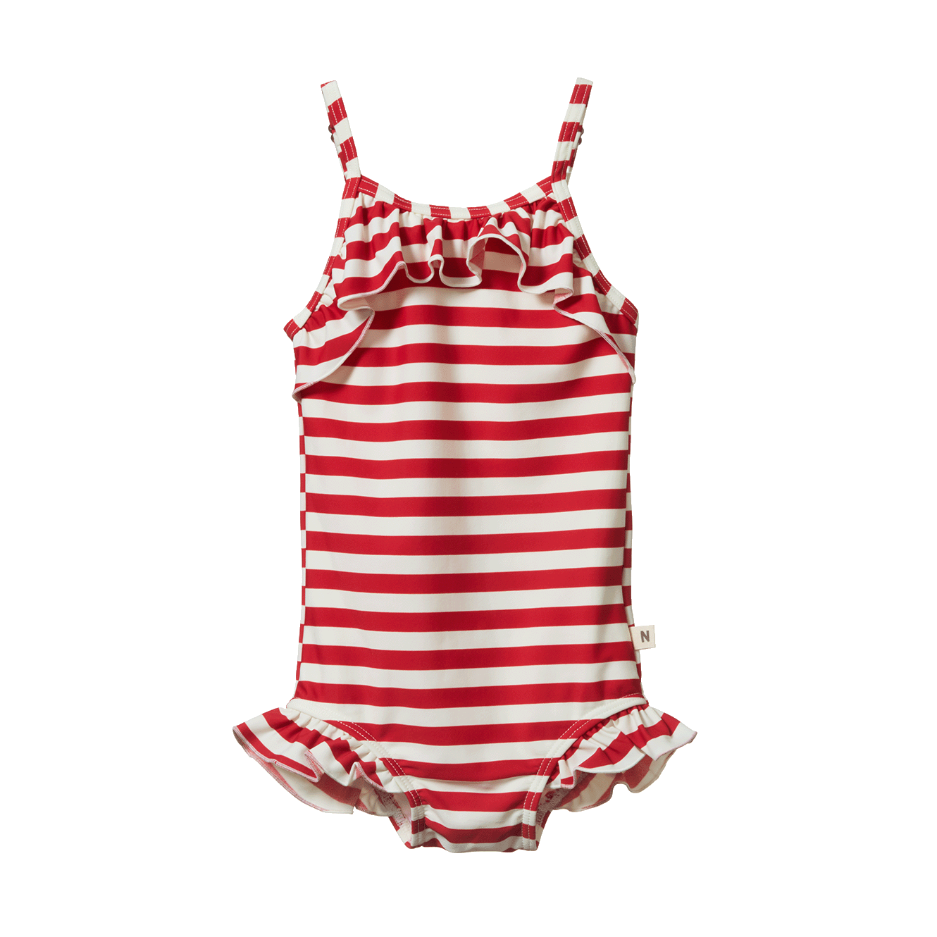 nature baby frill swimsuit