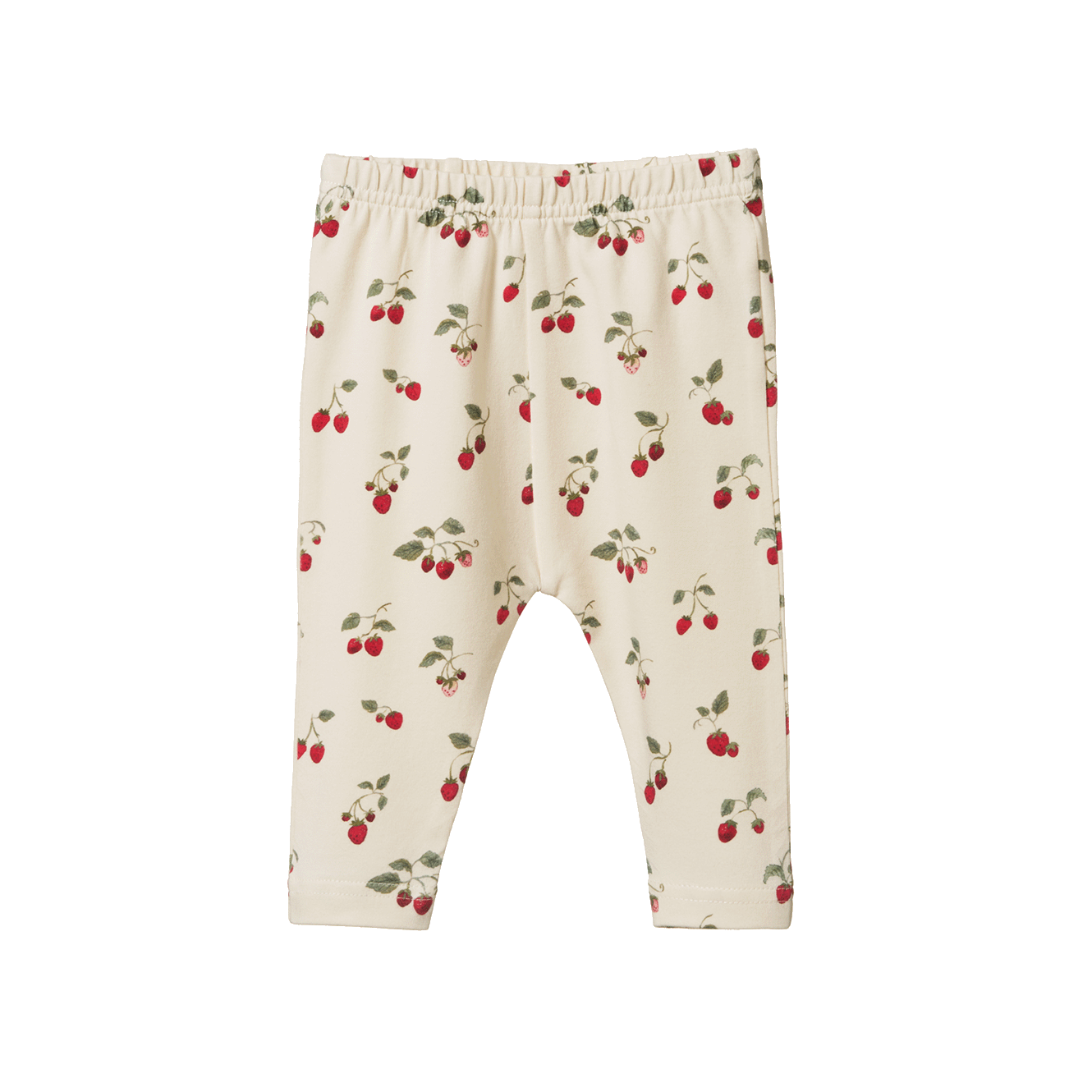 nature baby strawberry leggings
