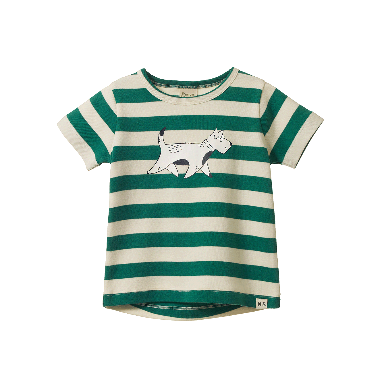 dog walk river tee peppermint