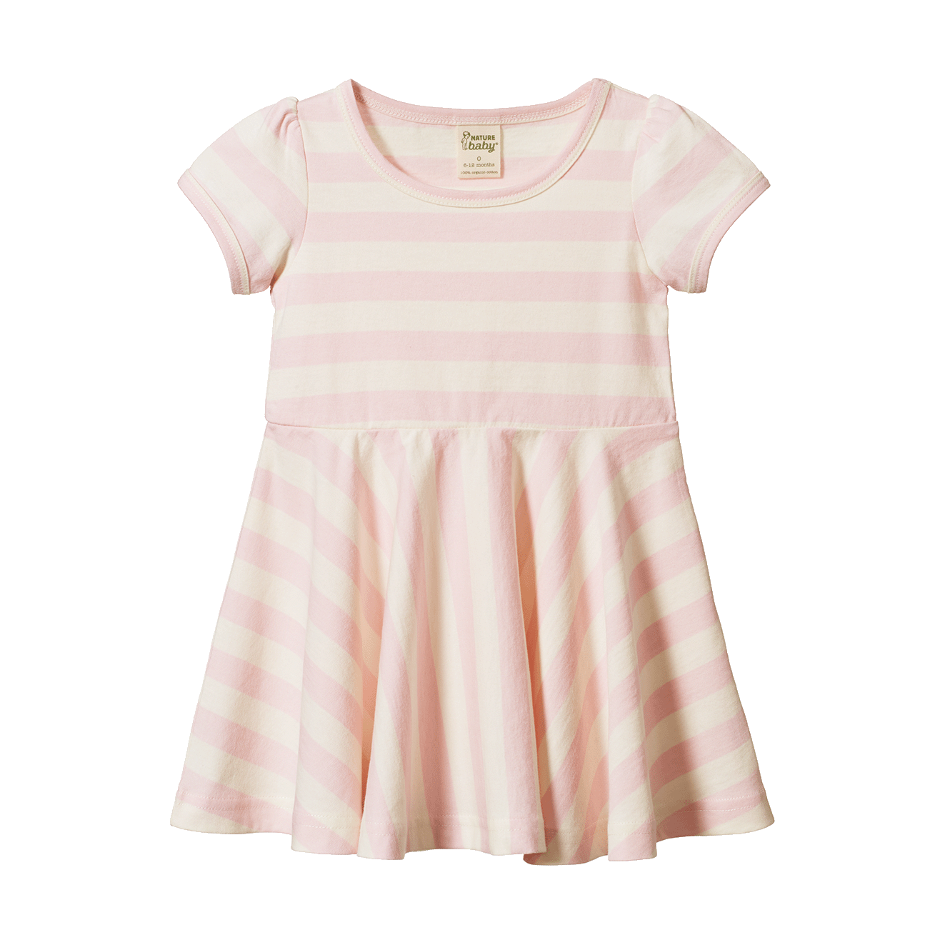 nature baby seaside dress cotton candy