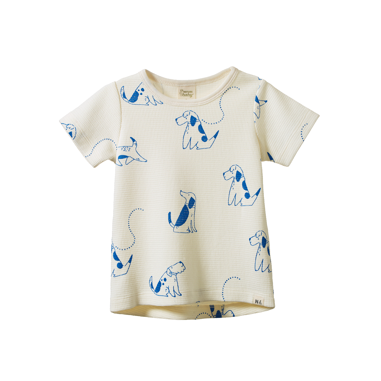 River Tee Waffle | Dog Walk Print