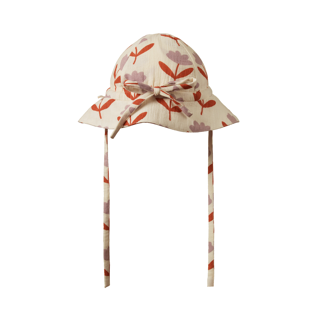 nature baby muslin sunhat fleurette