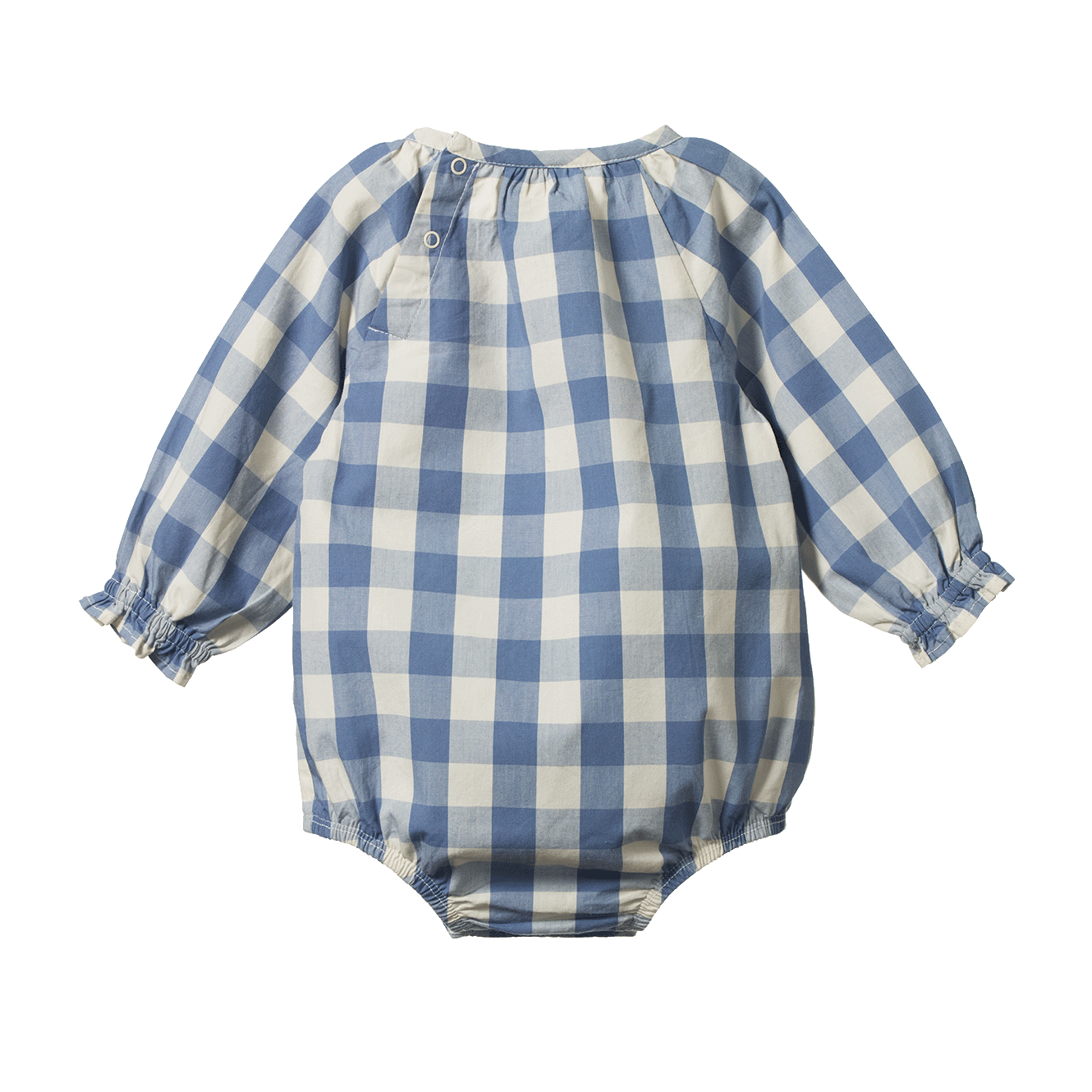 meadow bodysuit bluebelle check
