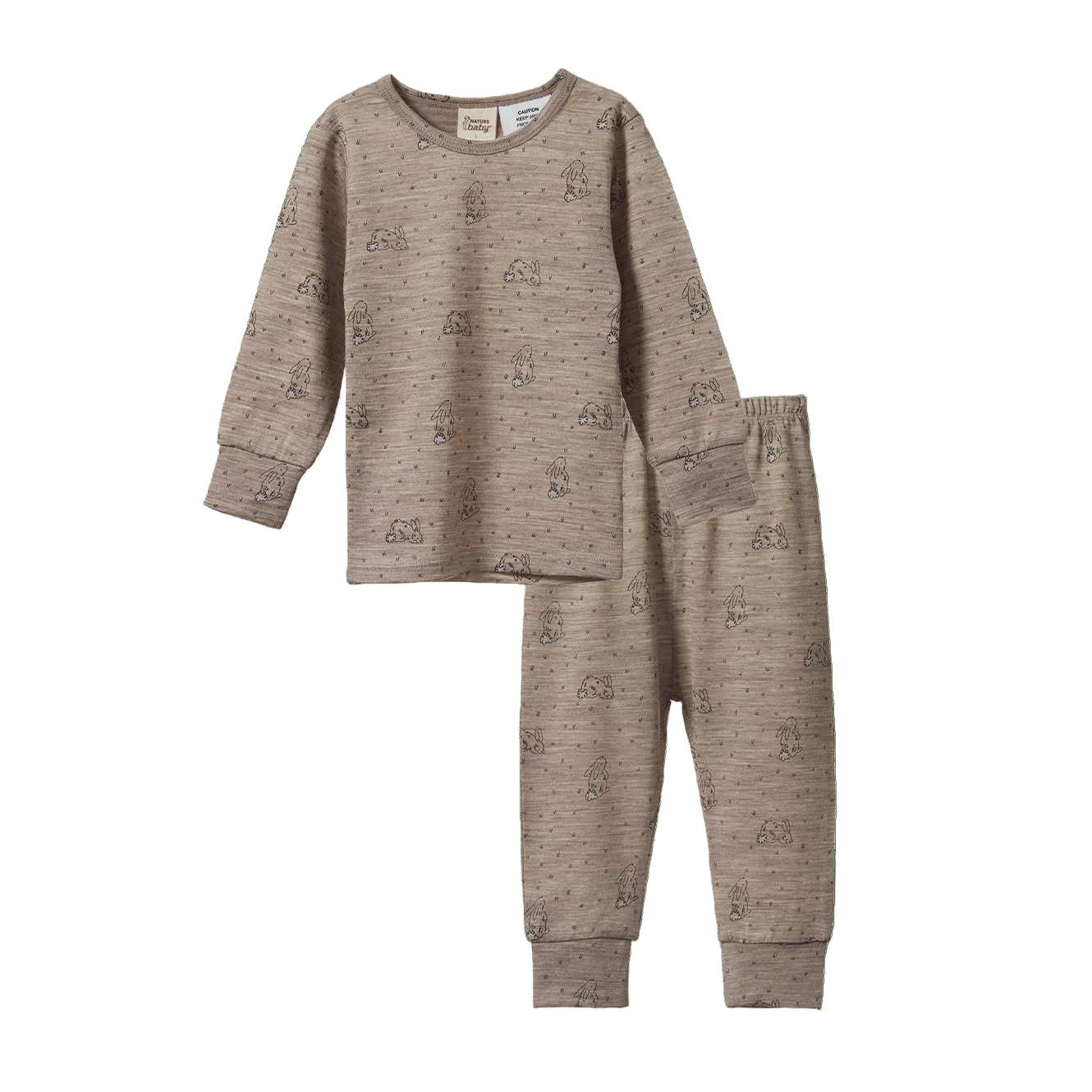 bramble burrow merino pyjama set
